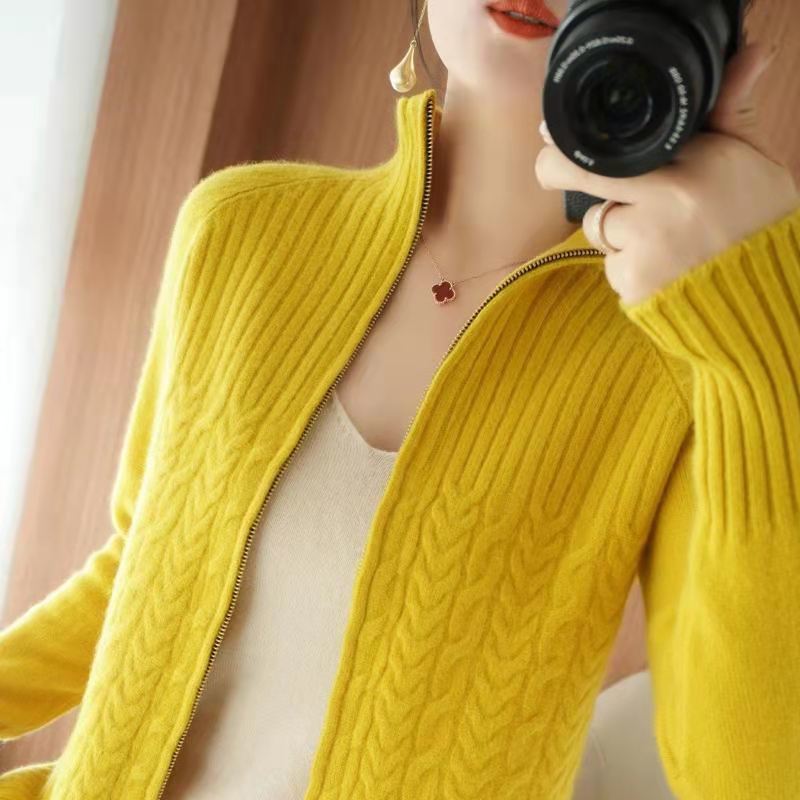 Ubelia | Cardigan Femme en Cachemire avec Cordon de Serrage Chic