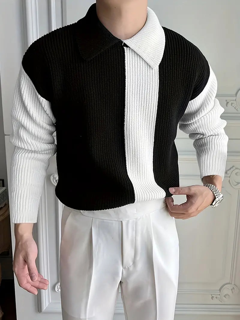 Henrik - manches longues de style coréen pour hommes