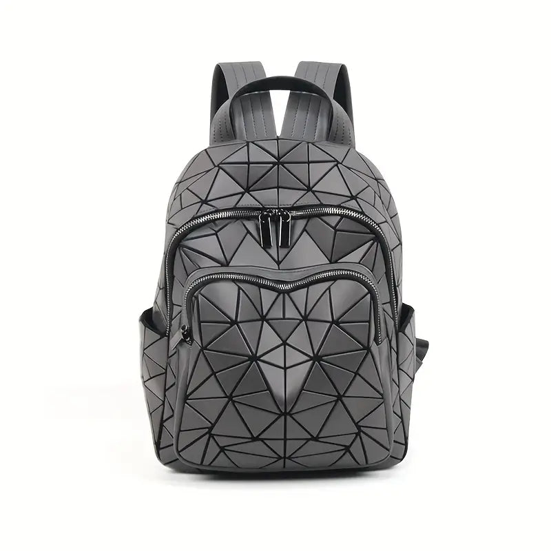 Shelo | Geometric Fashion Large Travel Backpack (Sac à dos de voyage géométrique)