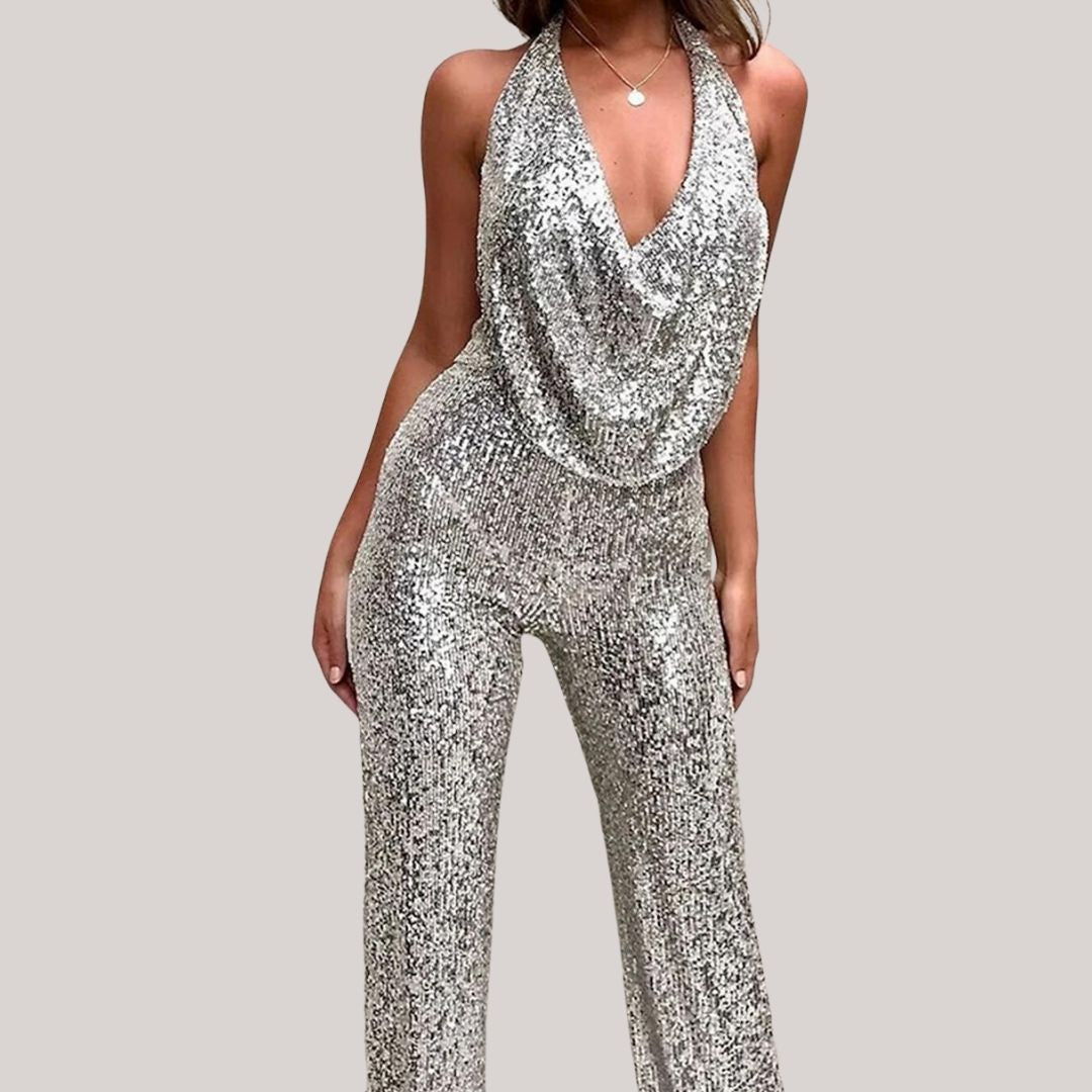 Combinaison de fête élégante en paillettes - Carlotta