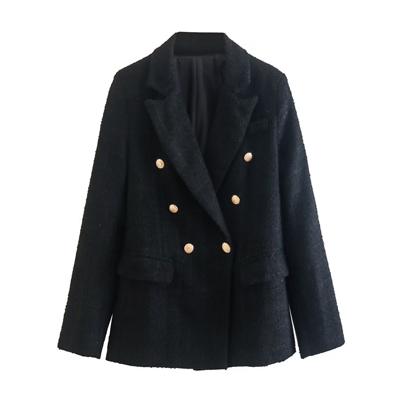 Blazer double boutonnage pour femme