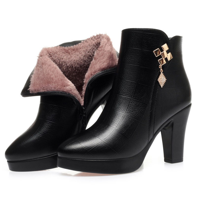 Bottes zippées pour femme - Guillemette