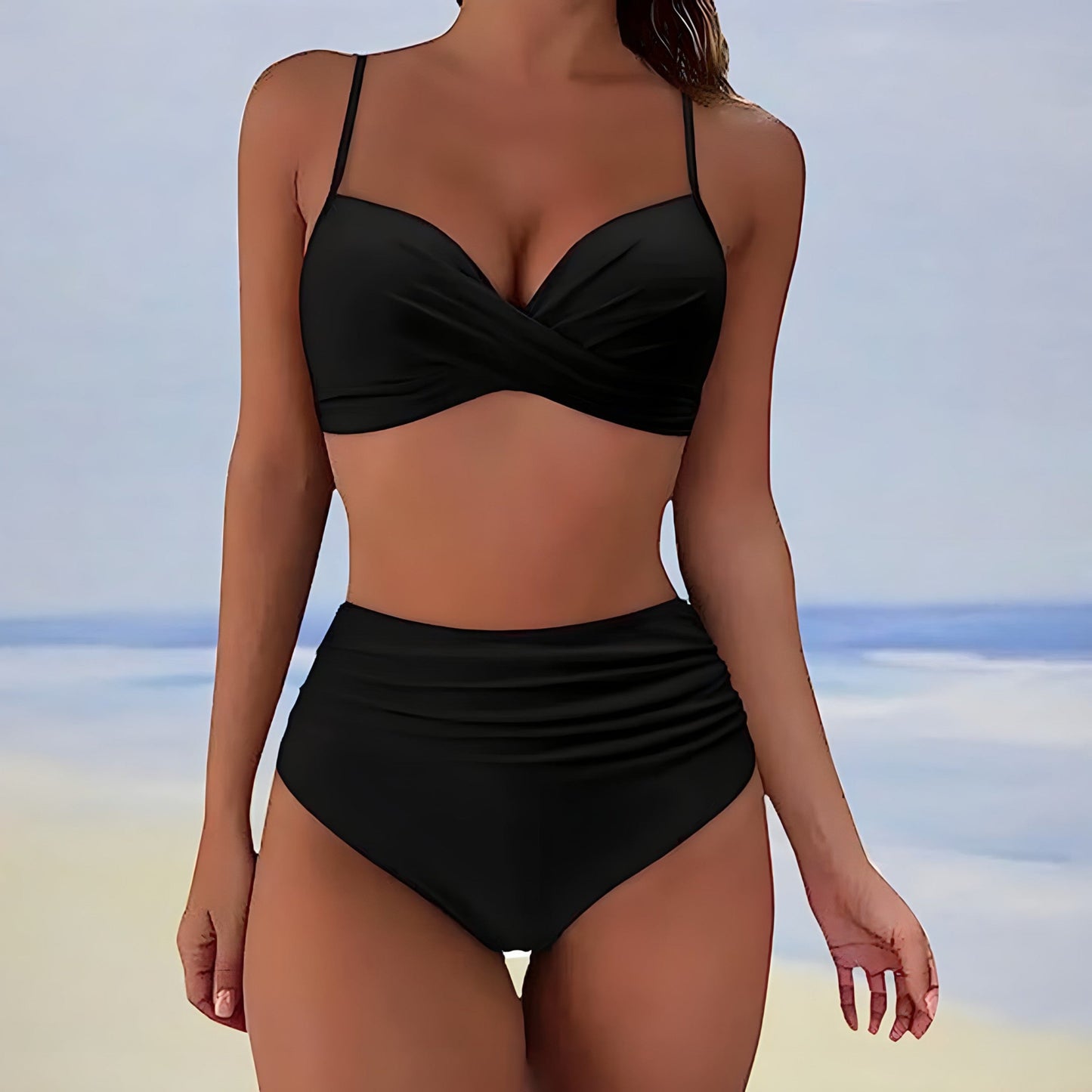 Lucia® | Ensemble bikini taille haute pour femme