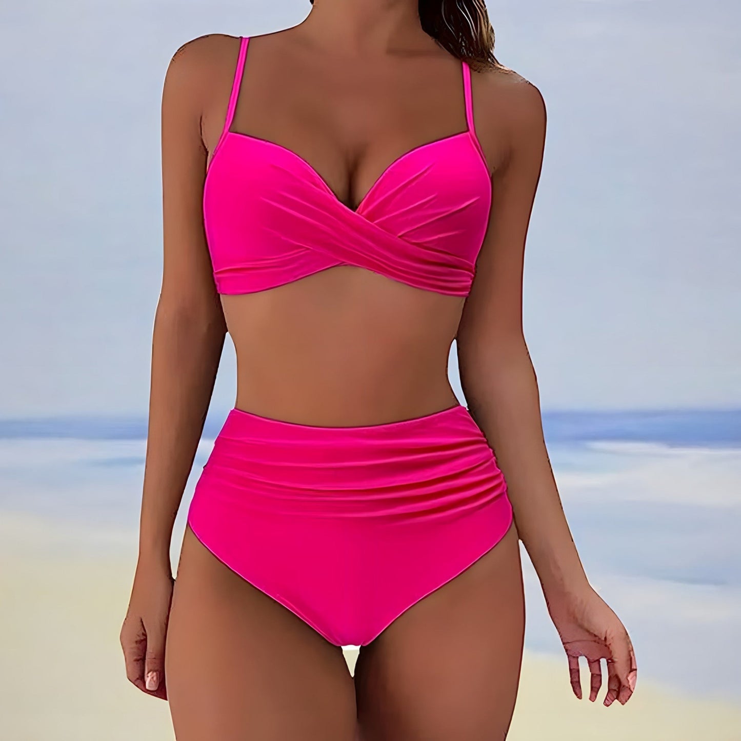 Lucia® | Ensemble bikini taille haute pour femme