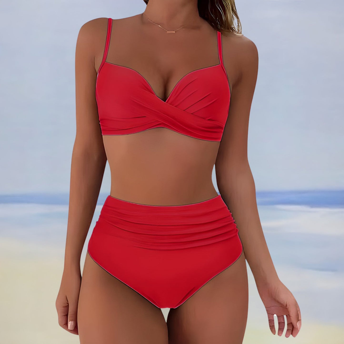 Lucia® | Ensemble bikini taille haute pour femme