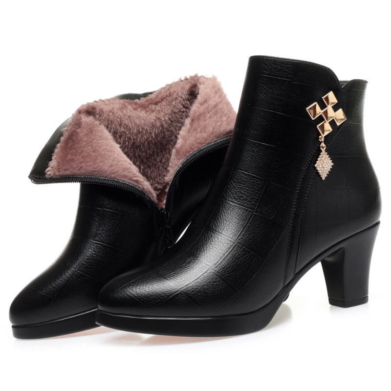 Bottes zippées pour femme - Guillemette