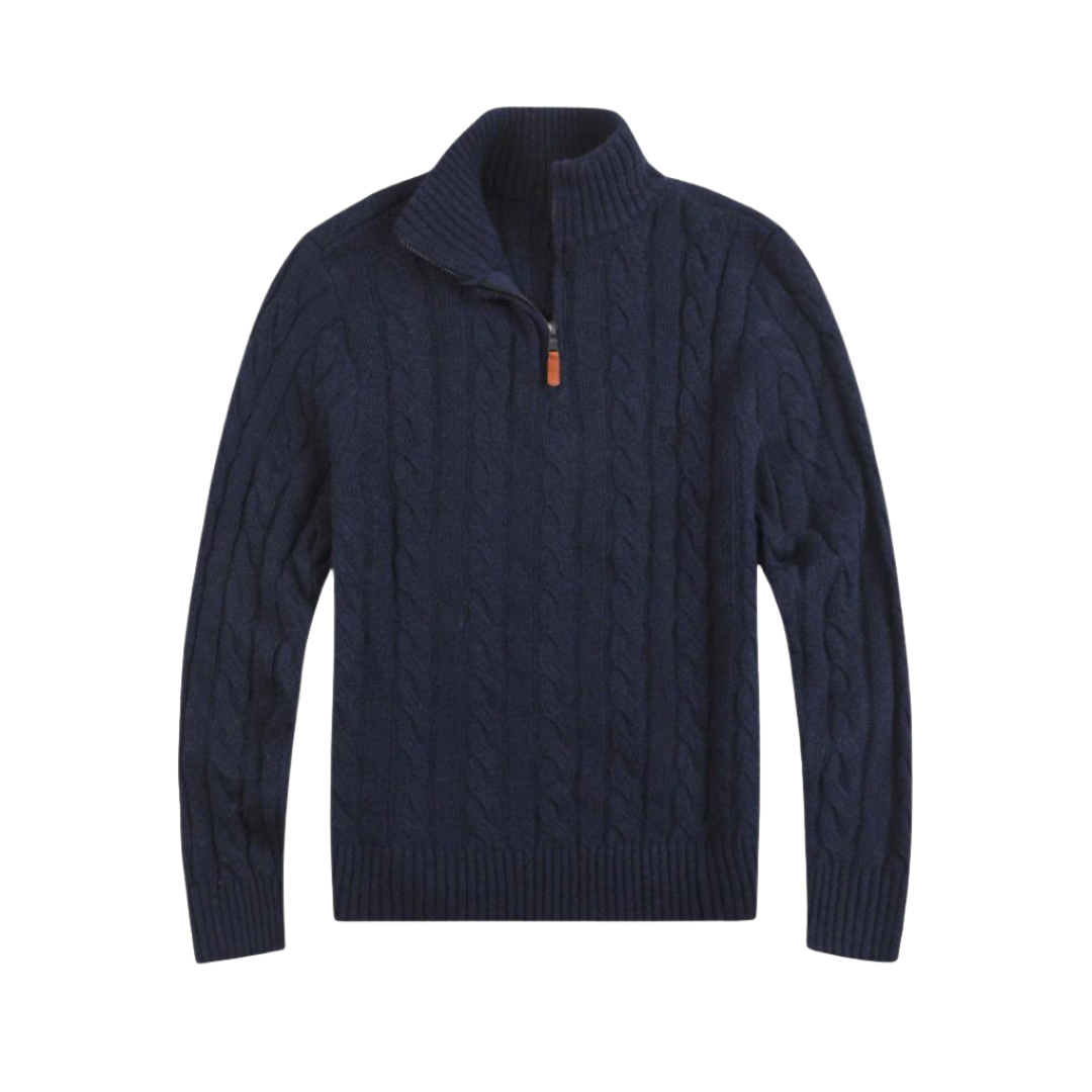 Yelko Sweater | Pull demi-zip décontracté pour hommes