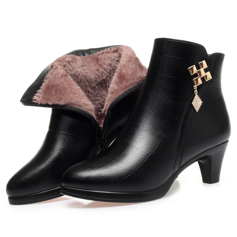 Bottes zippées pour femme - Guillemette