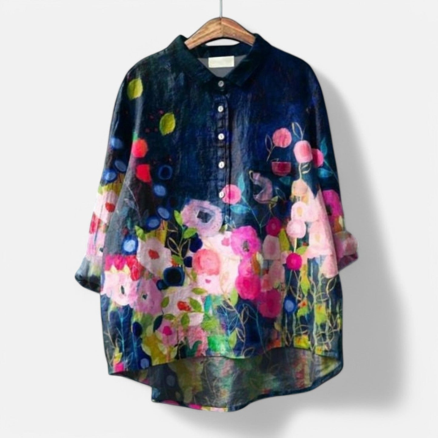 Lume™ | Blouse Florale Élégante avec une Touche de Grâce