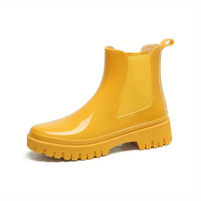 Bottes de pluie à fond épais pour femmes