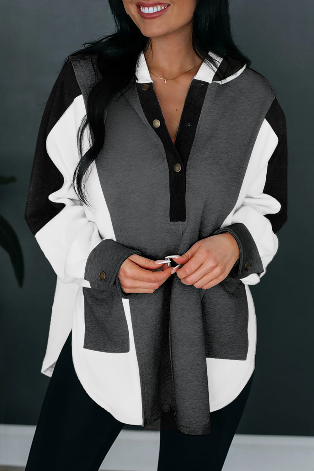 Miruna® Chemise décontractée et relaxante