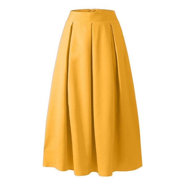 Jupe plissée à taille haute - Chita