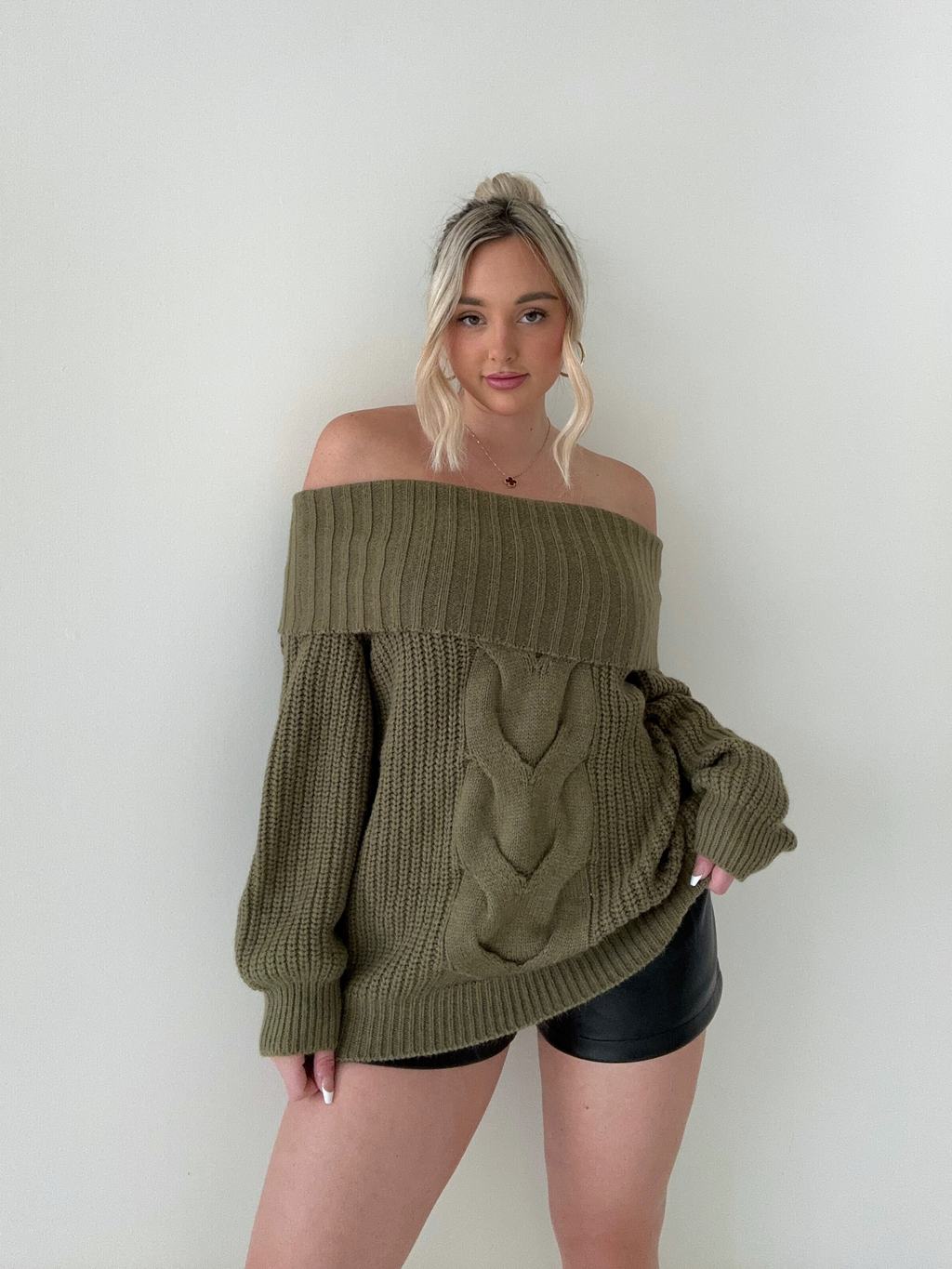 Sweater Tricot Élégant pour un Style Automnal Chic