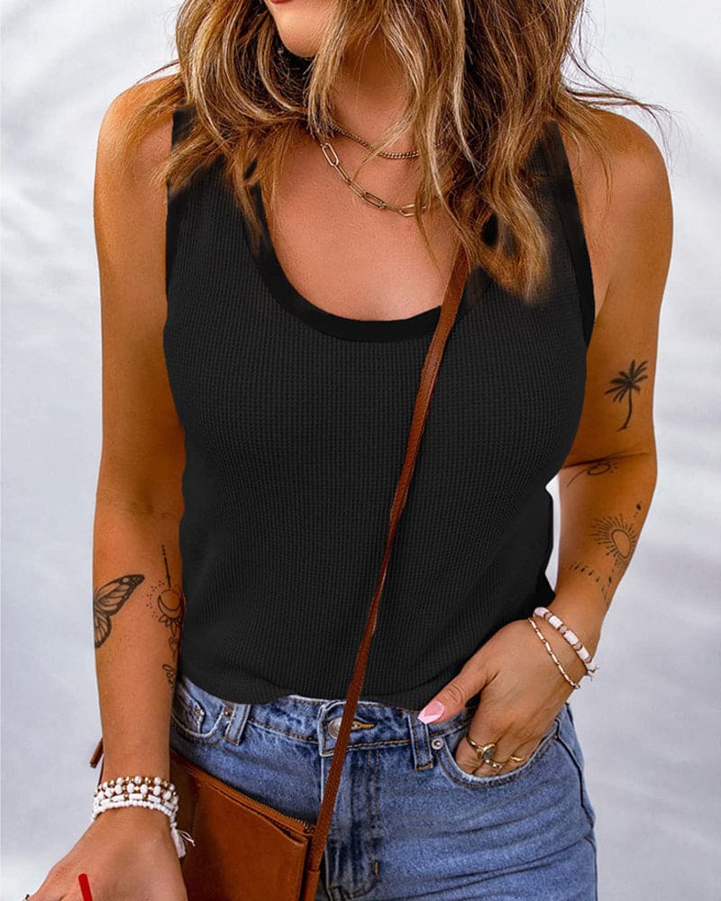 Karla - Top à col montant pour femmes - Tendance et style