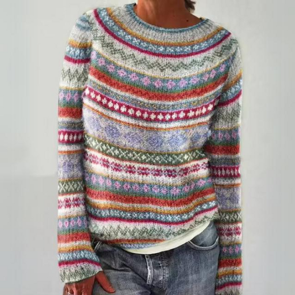 Pull chaud au design du Nouvel An - confort et ambiance festive