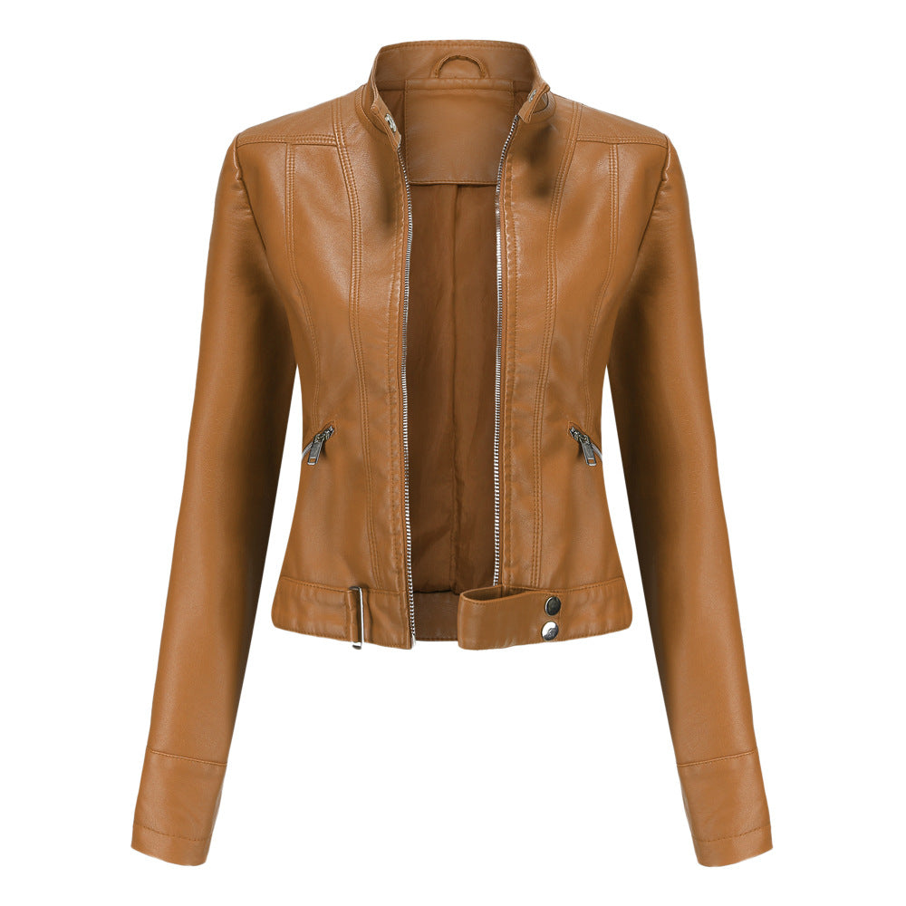Veste en cuir stylée pour femmes - Grizel