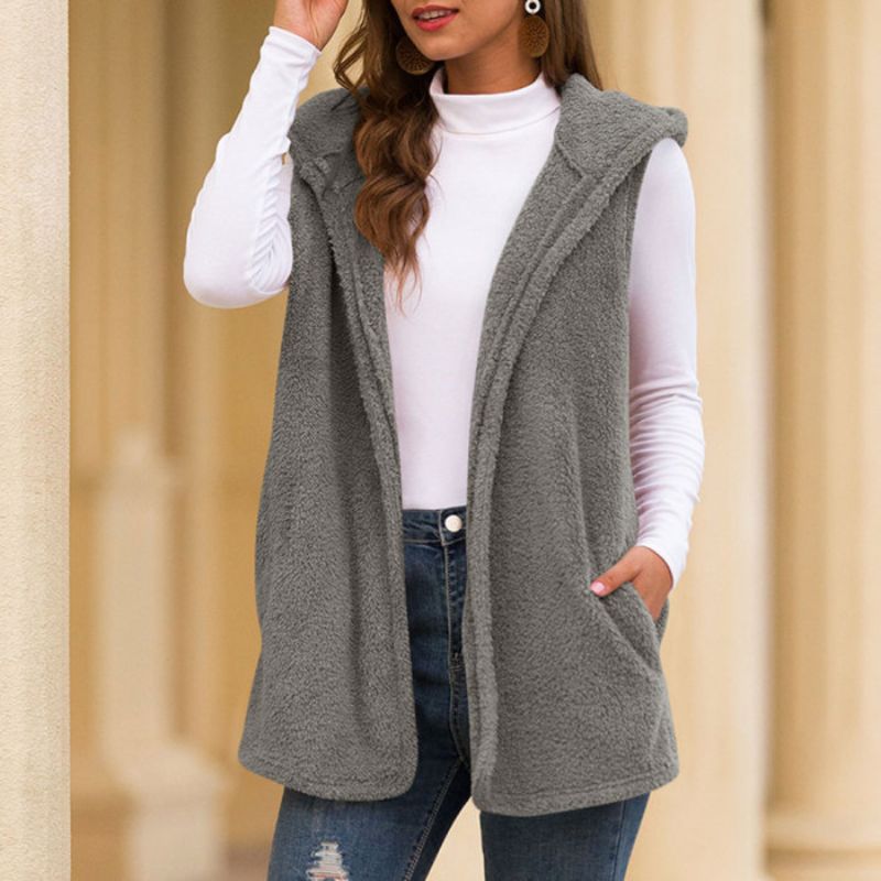 Veste polaire sans manches