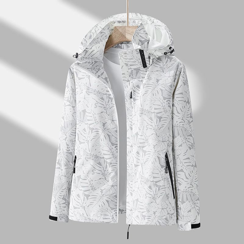 CALSEY | COUPE-VENT IMPERMÉABLE AVEC MOTIF CAMOUFLAGE