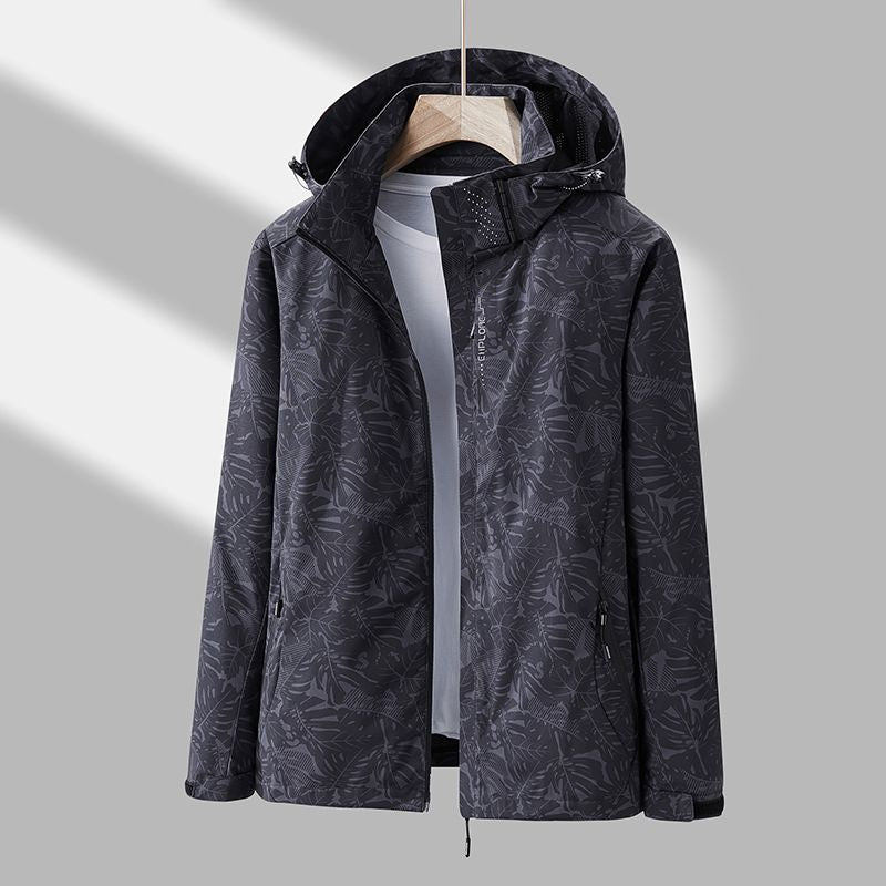 CALSEY | COUPE-VENT IMPERMÉABLE AVEC MOTIF CAMOUFLAGE