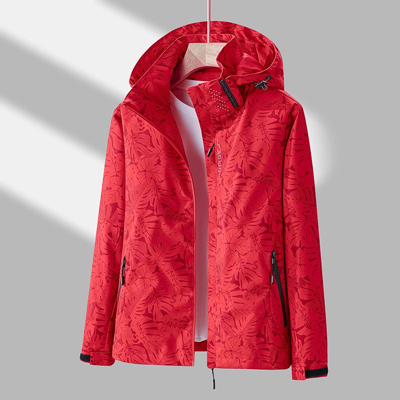 CALSEY | COUPE-VENT IMPERMÉABLE AVEC MOTIF CAMOUFLAGE