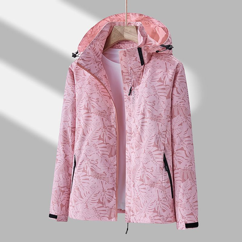 CALSEY | COUPE-VENT IMPERMÉABLE AVEC MOTIF CAMOUFLAGE