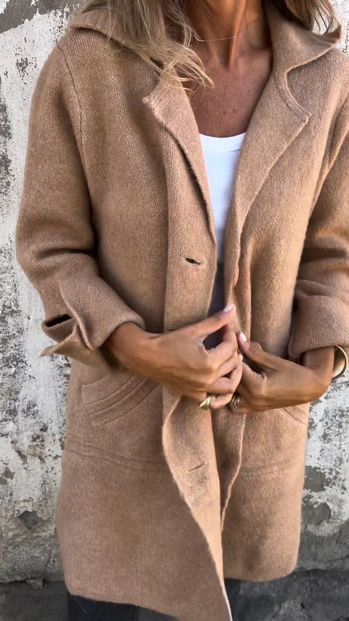 Liezl | Manteau long décontracté