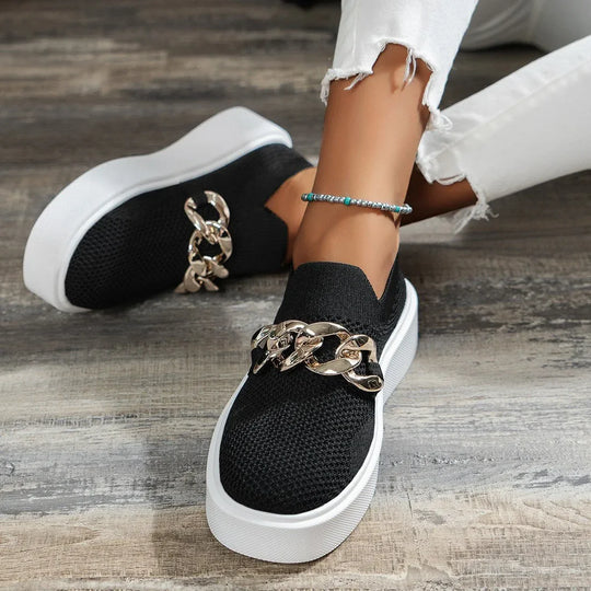 Chaussures respirantes en tricot