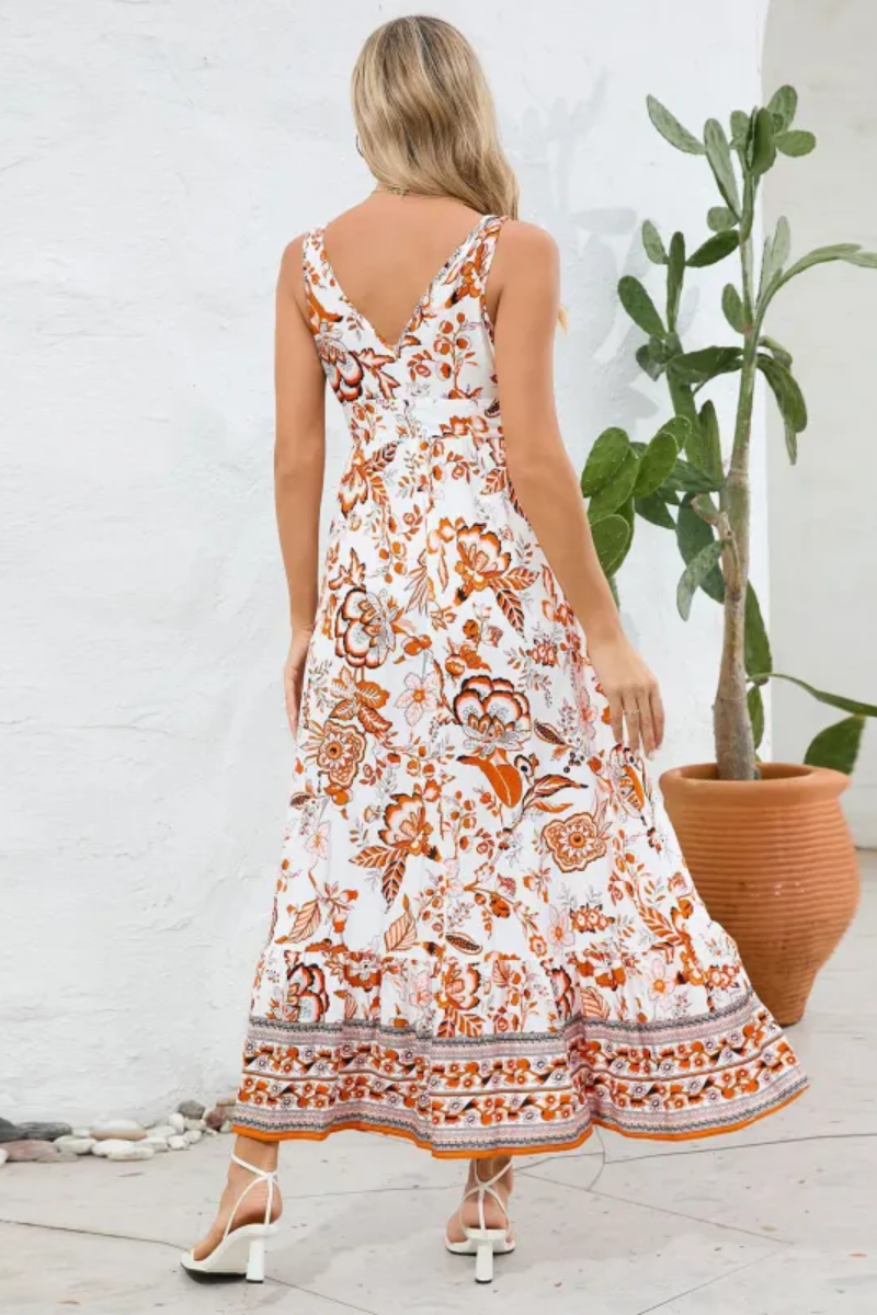 Eva | Robe Longue Fleurie Femme