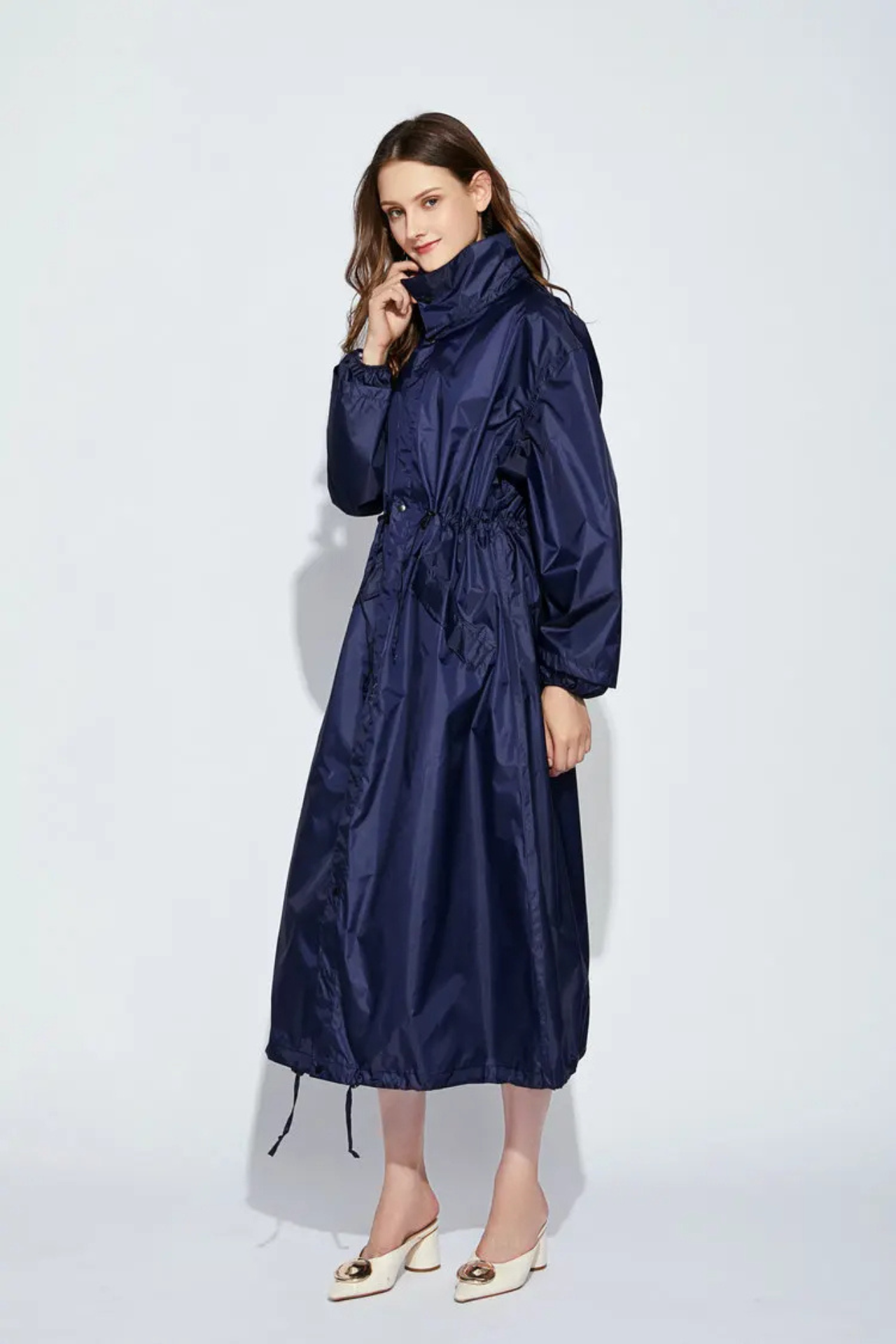 Ashiel - Imperméable imprimé intemporel pour femmes