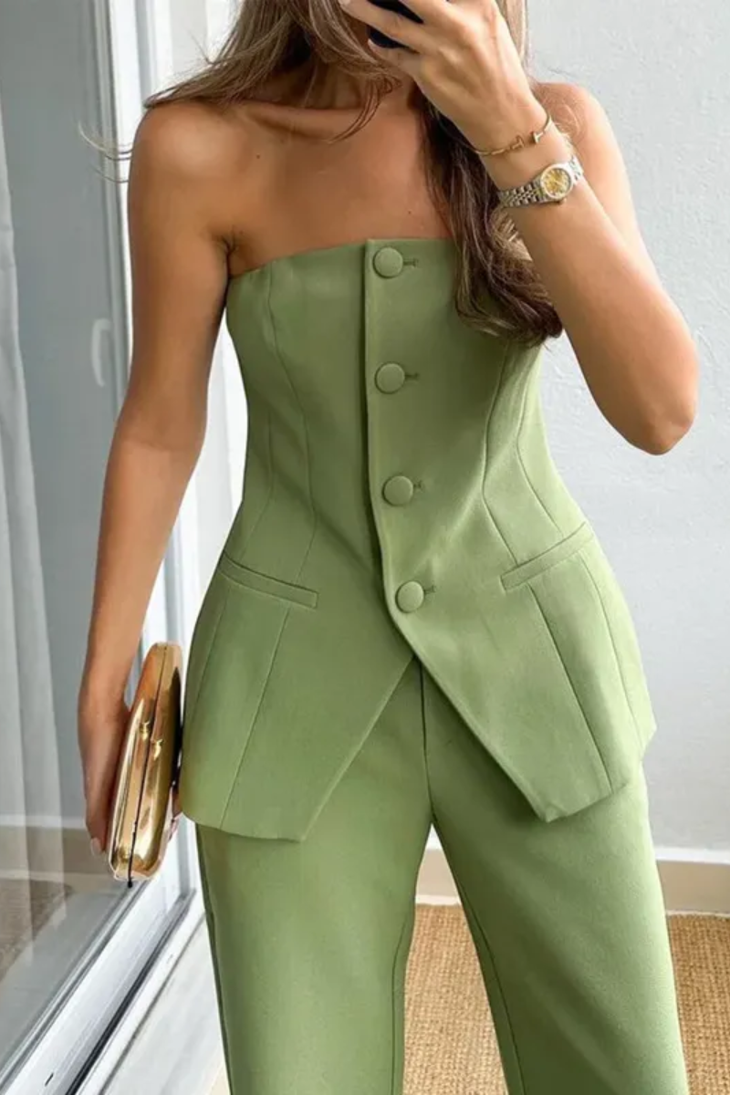 Elena | Ensemble haut tube et pantalon pour femme
