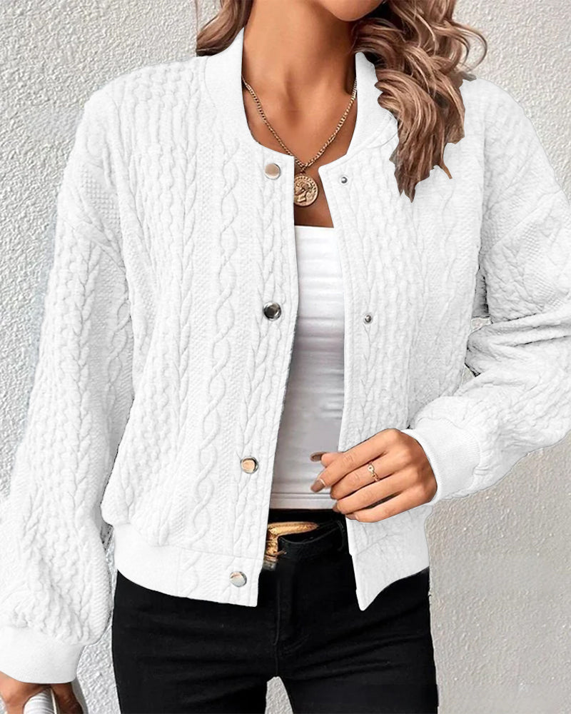 Rose | Cardigan femme avec boutons