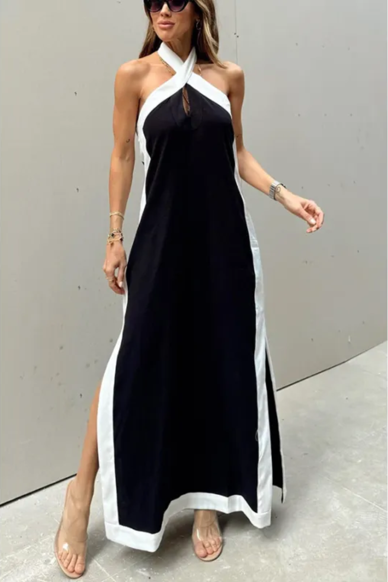 Clémence | Robe Fendue Femme