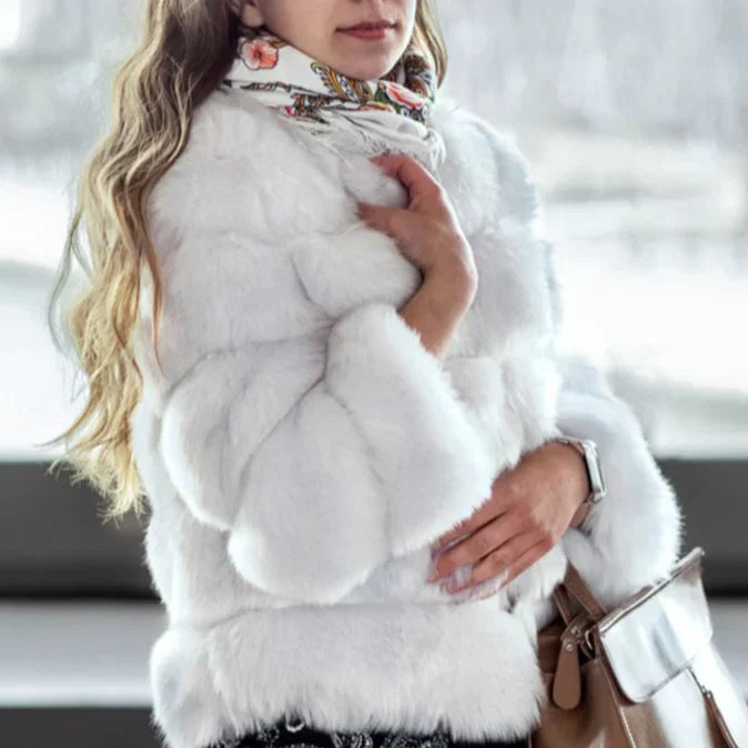 Élégant manteau de fourrure