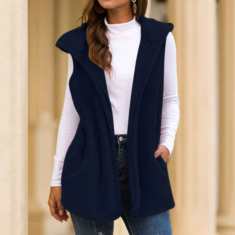 Veste polaire sans manches