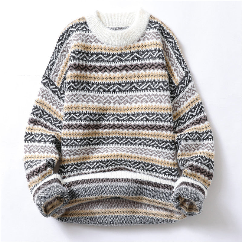 Élégance et confort : un pull douillet pour homme confiant