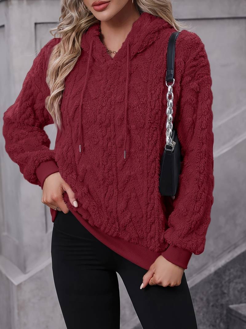 Sophie - Pull doux à capuche