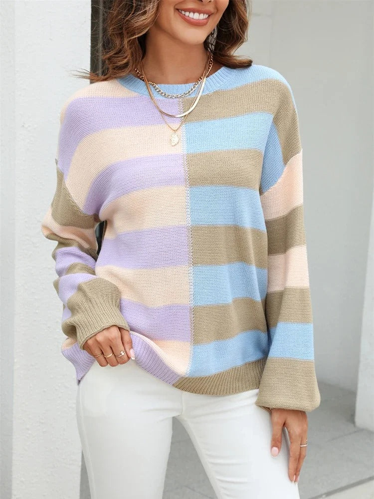 Soleil | Pull coloré de printemps