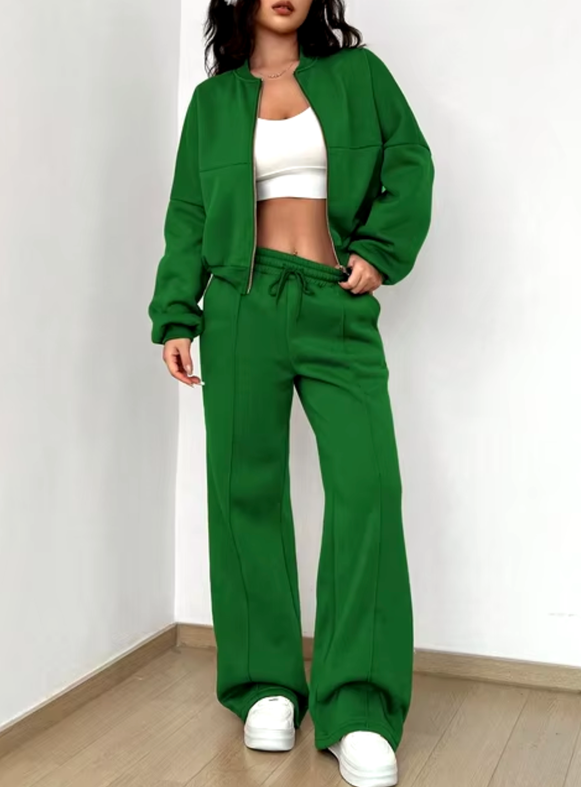 Coco-Mode | Ensemble veste et pantalon de jogging avec fermeture éclair