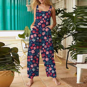 Henrietta - Combinaison à motifs floraux pour femme
