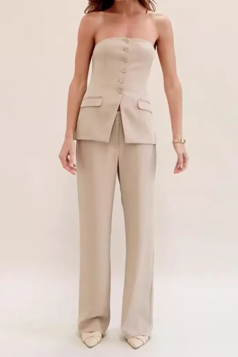 Elena | Ensemble haut tube et pantalon pour femme