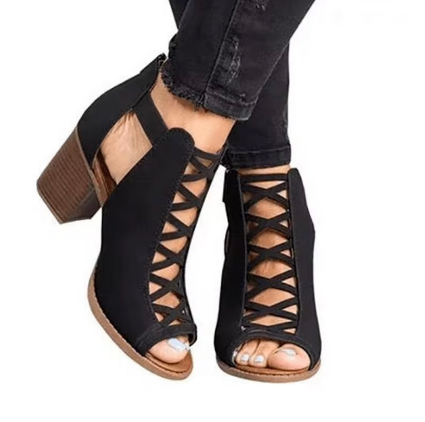 Fiora® | Sandales élégantes avec lacets
