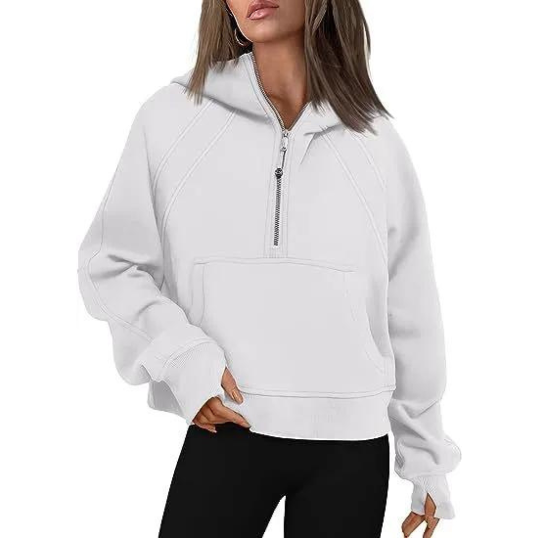 Nala™ | Pull-over pour dames avec revers de moitié