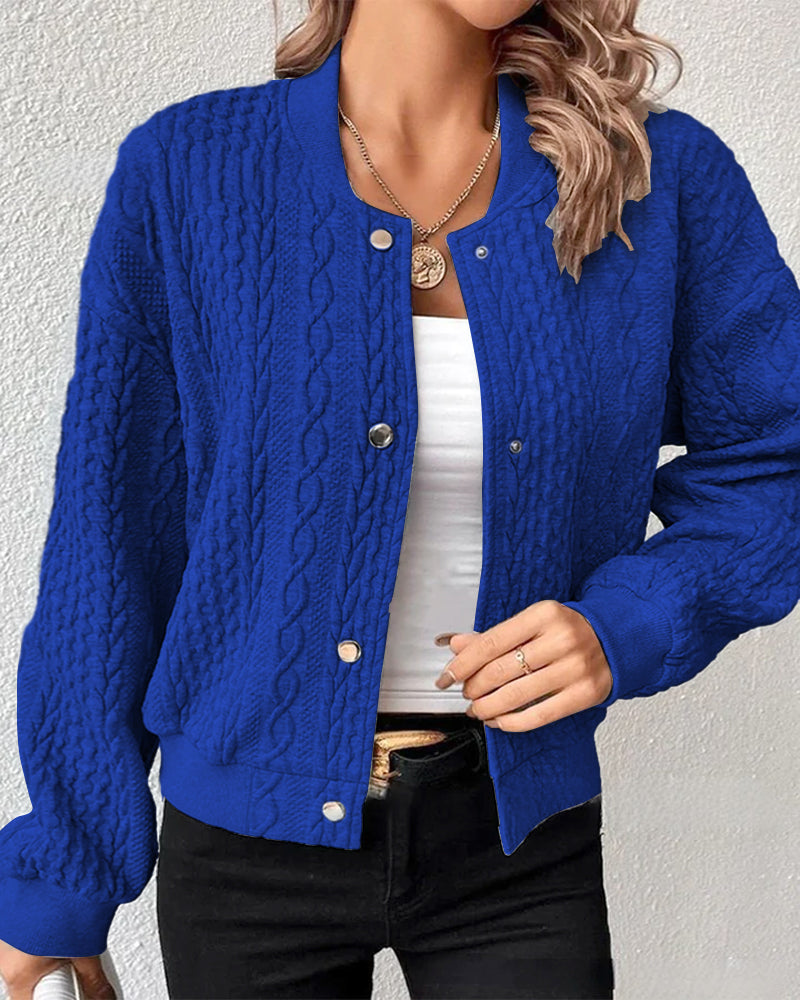 Rose | Cardigan femme avec boutons