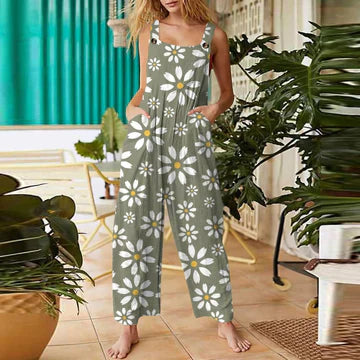 Henrietta - Combinaison à motifs floraux pour femme