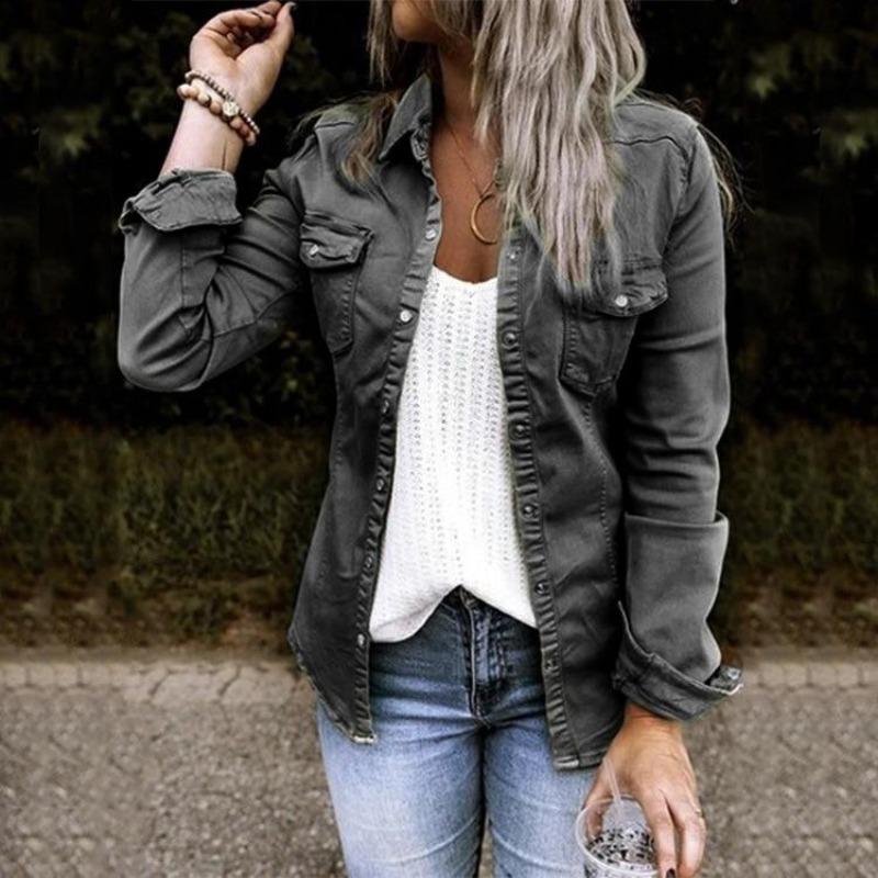 AylasJacket I Veste en jean pour femmes