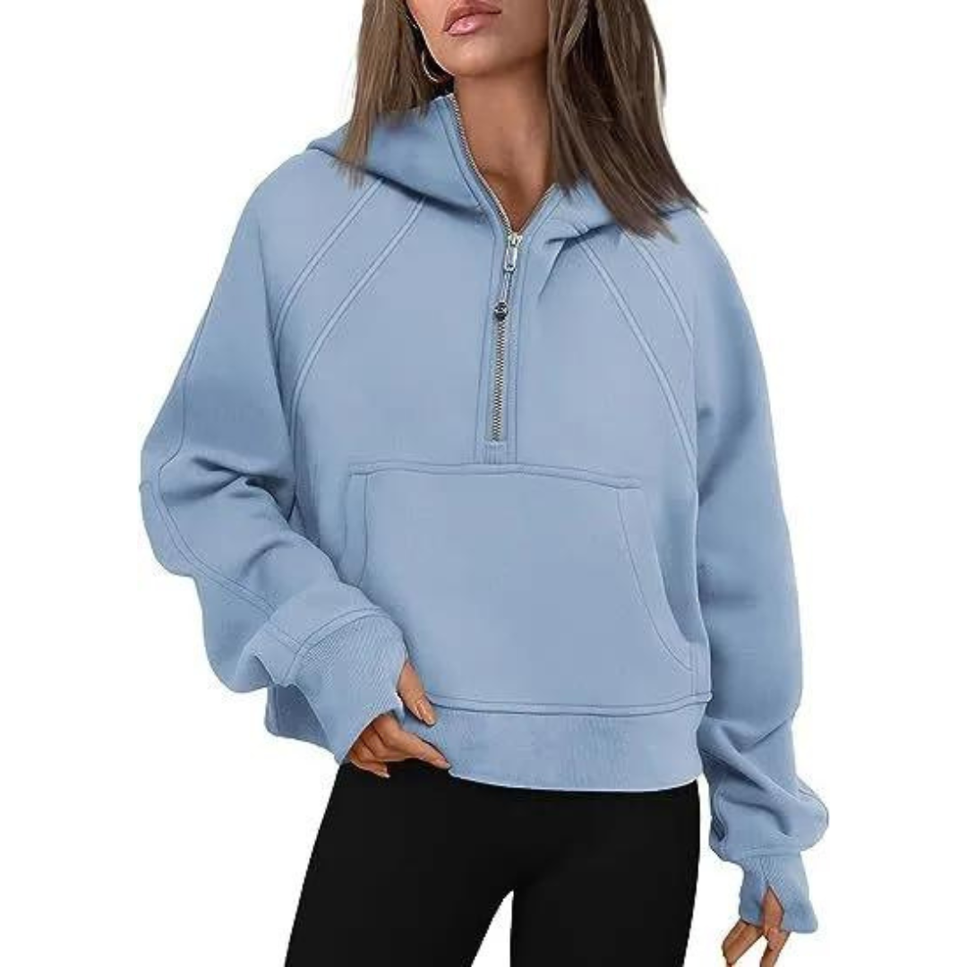 Nala™ | Pull-over pour dames avec revers de moitié
