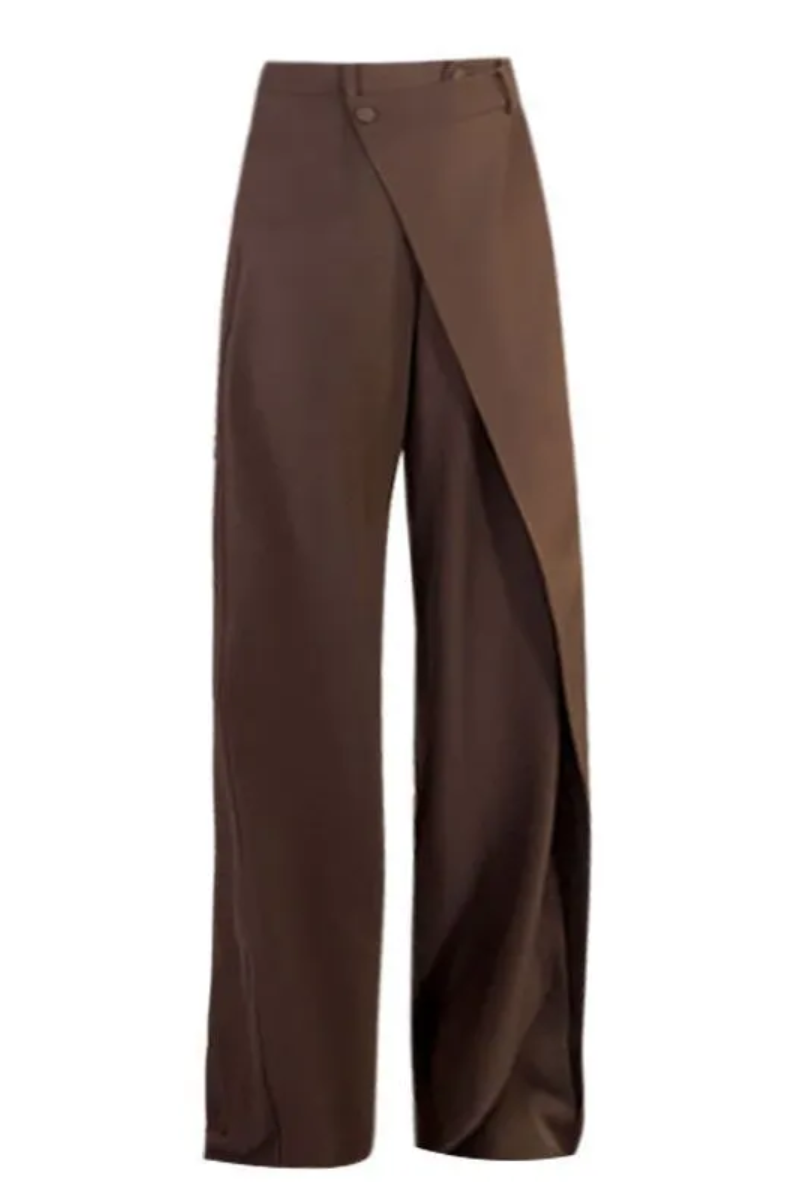 Zara | Pantalon large irrégulier pour femme