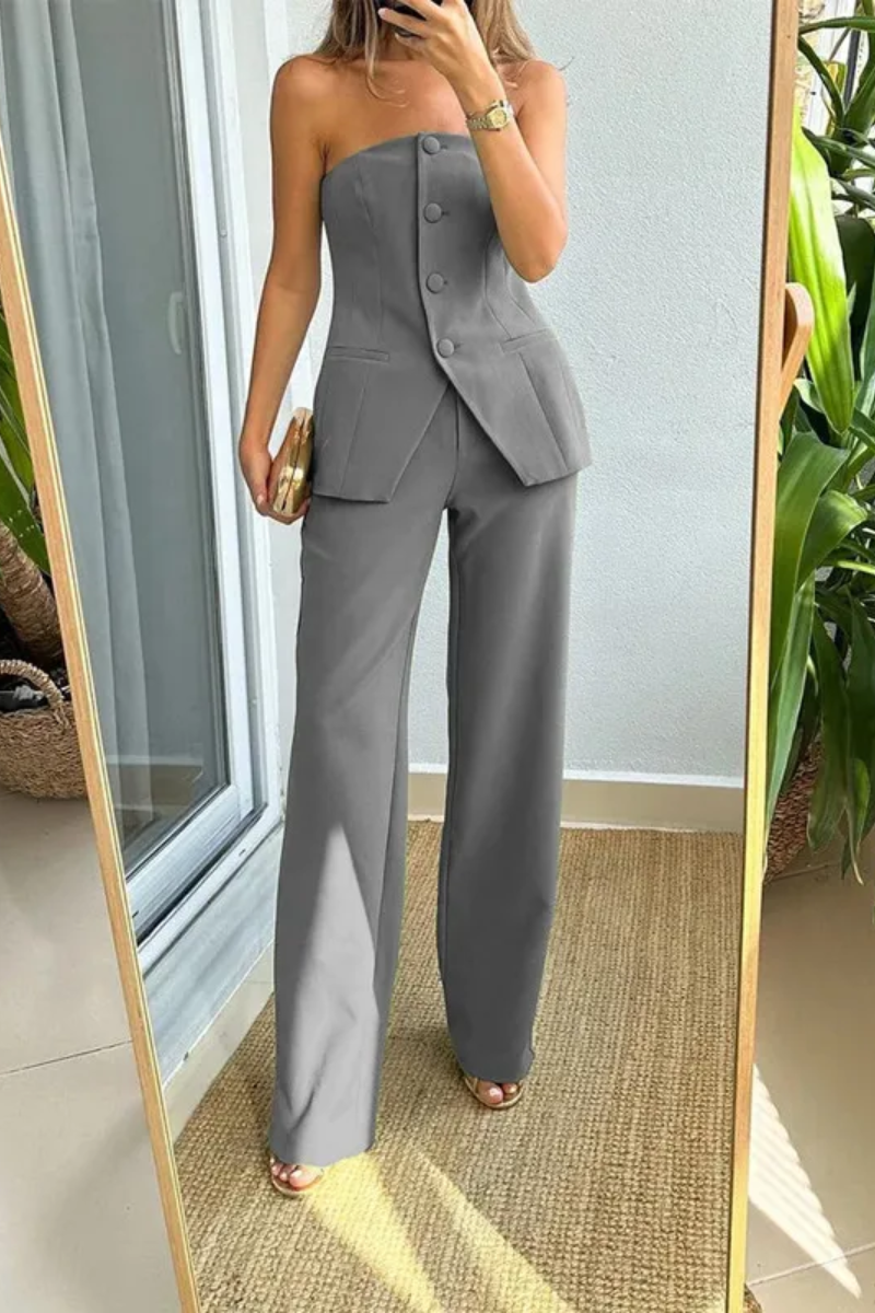 Elena | Ensemble haut tube et pantalon pour femme