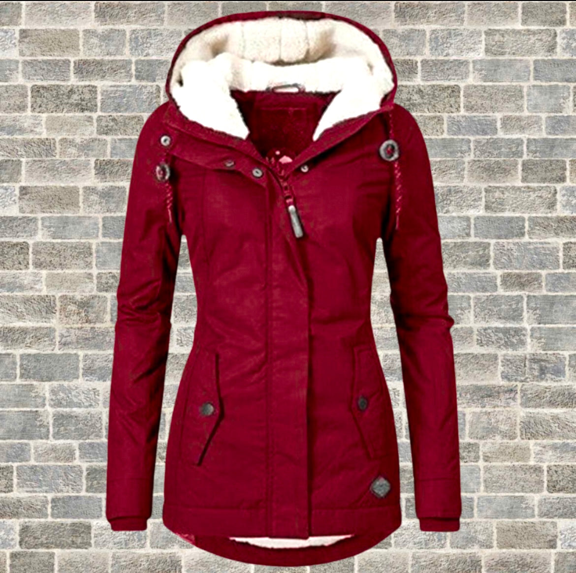 Anne - Nouveau manteau plissé