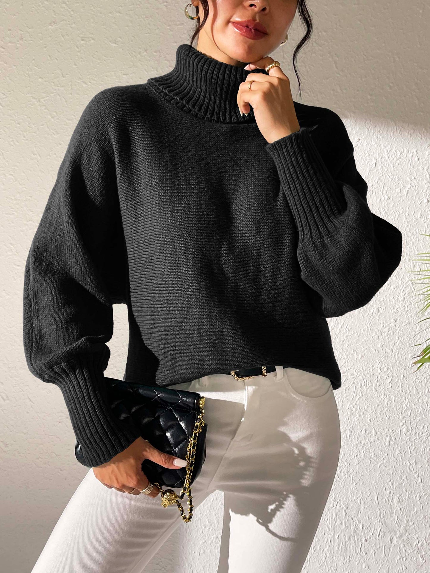 Zera Sweater | Pull à col roulé pour femmes